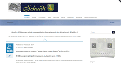 Desktop Screenshot of heimatverein.schaidt.de